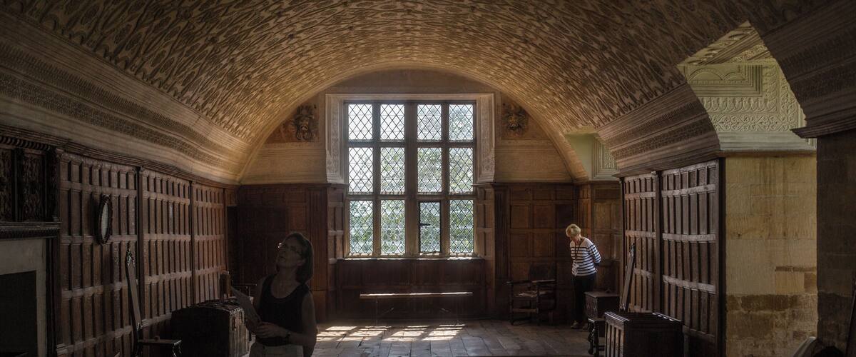 A Jacobean house dusty and unrestored
a true little wonder.#Trovember