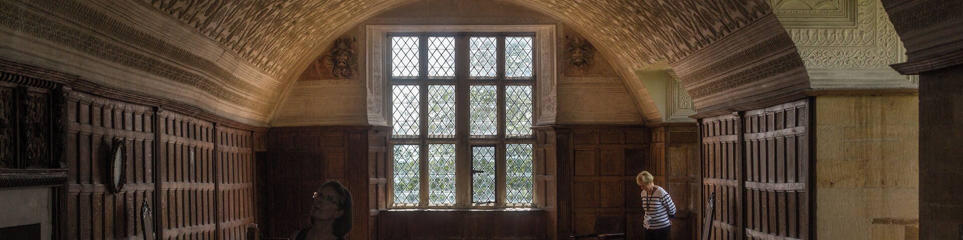 A Jacobean house dusty and unrestored
a true little wonder.#Trovember