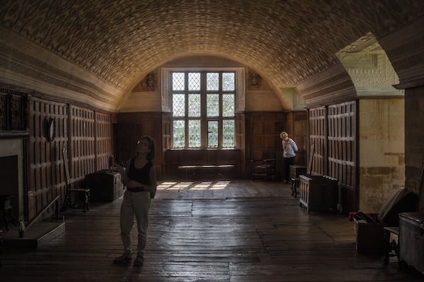 A Jacobean house dusty and unrestored
a true little wonder.#Trovember