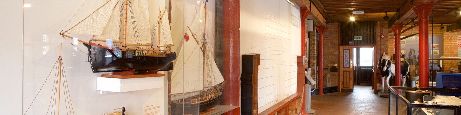 National Waterways Museum which includes interior views