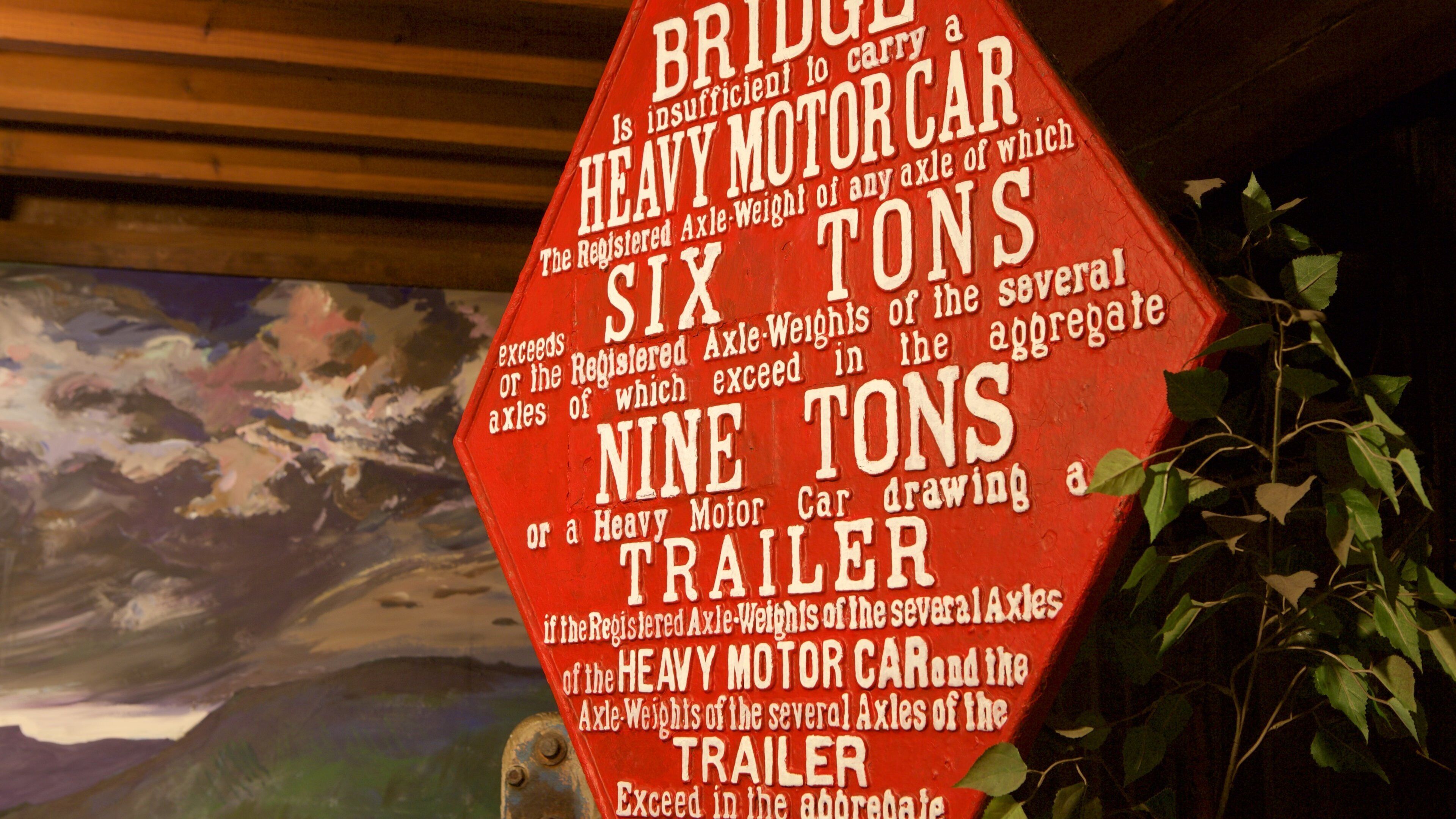 National Waterways Museum เนื้อเรื่องที่ ป้าย