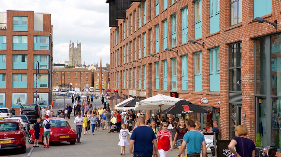 Merchants\' Quay mettant en vedette une ville, scÚnes de rue et marchés