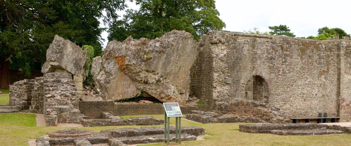 Torre Abbey which includes heritage elements and building ruins
