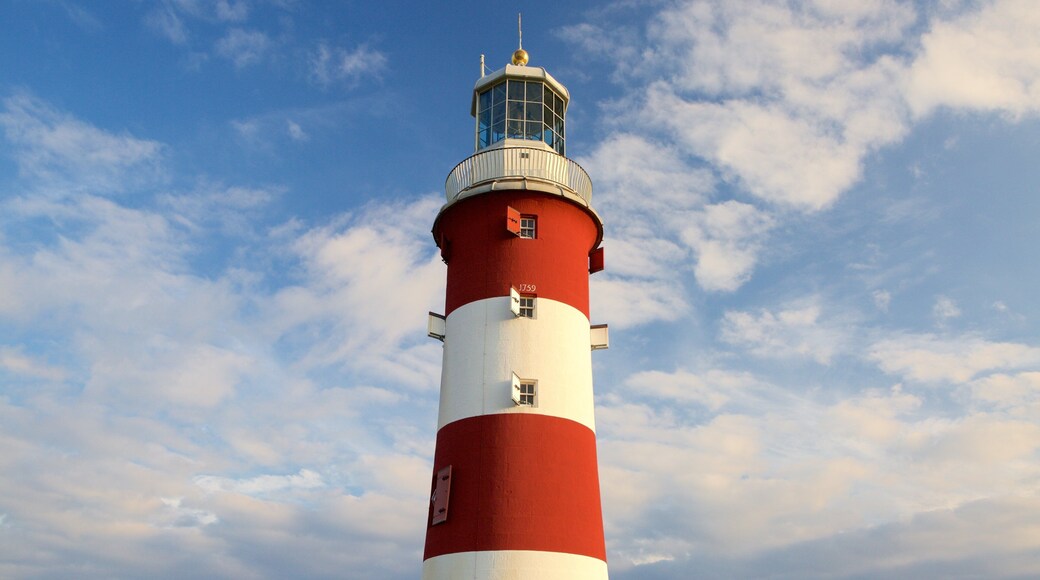 Smeatons Tower showing a lighthouse
