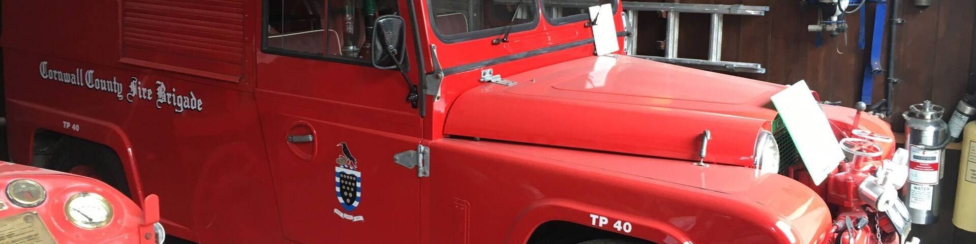 Old fire engine at the park by the stables cafe that did a great lunch. Dressed crab, burger and the soup of the day enjoyed by our party. Along with a walk in the gardens (post a game of table tennis in the kids adventure play near the ferry)
