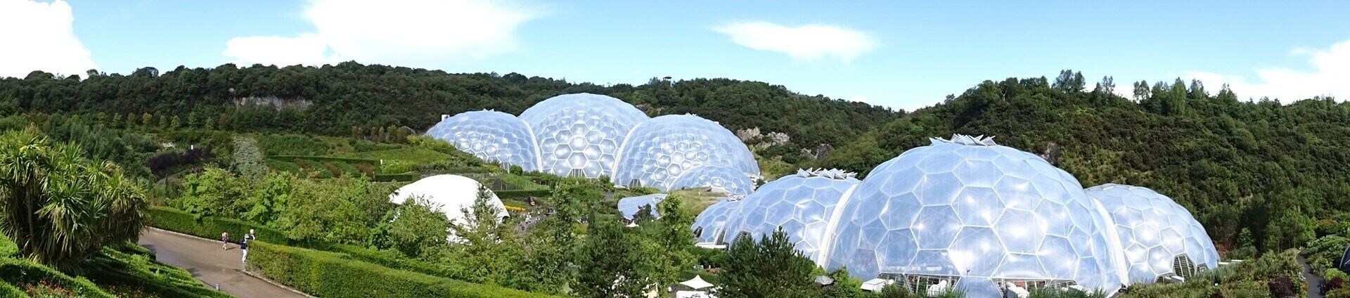 The amazing Eden Project in Cornwall. Be prepared to walk your legs off