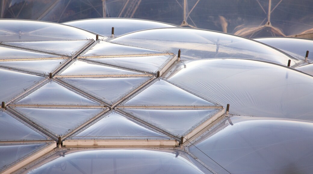 Eden Project featuring modern architecture