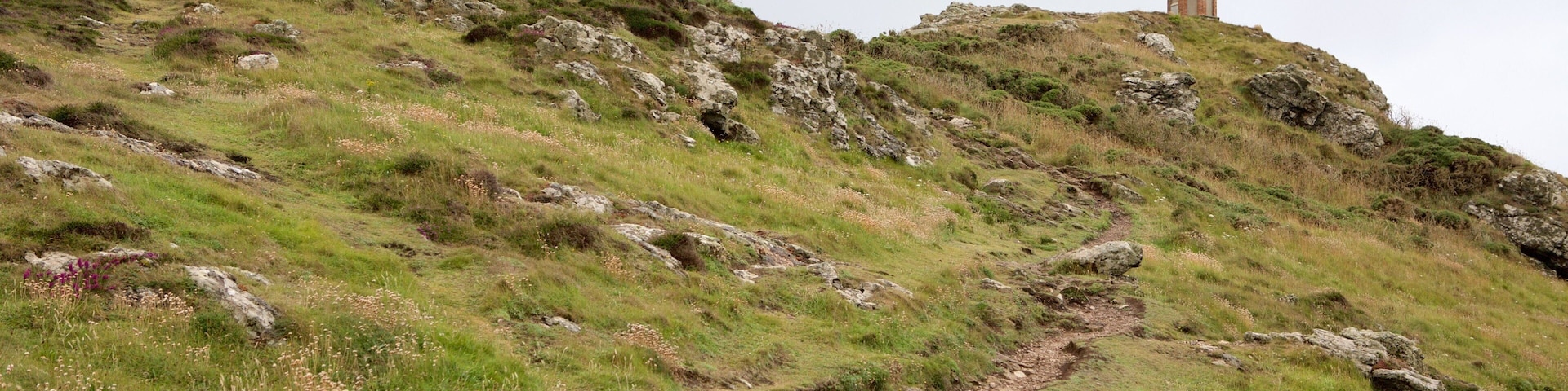 Cap Cornwall montrant scĂšnes tranquilles et monument