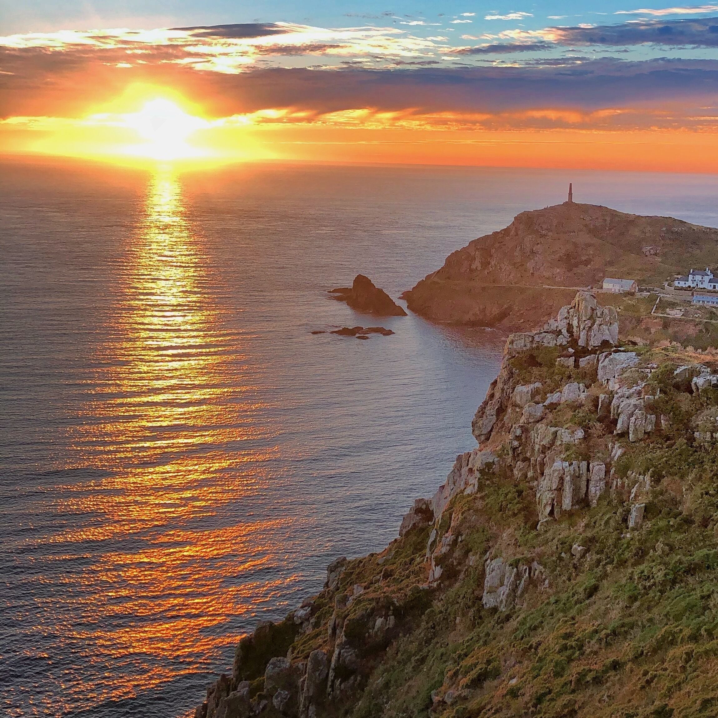 Watching the sun go down over Cape Cornwall. Such a relaxing place to be...