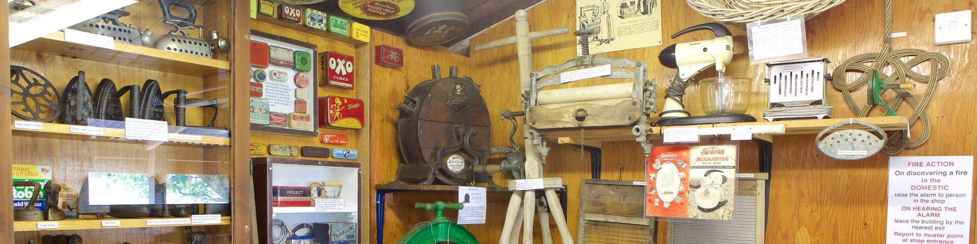 Wayside Museum showing interior views