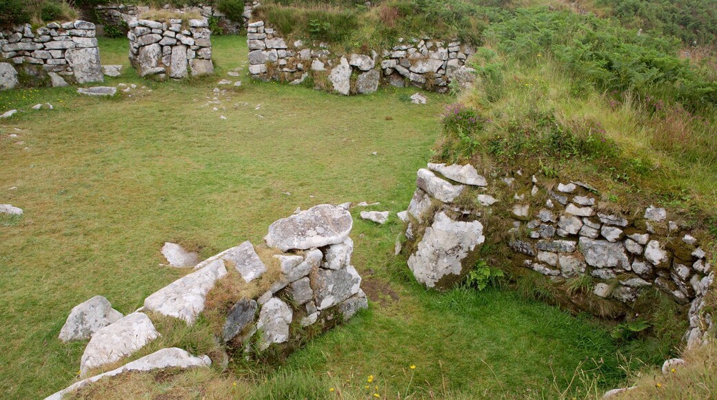 Chysauster Ancient Village mit einem Geschichtliches und Ruine