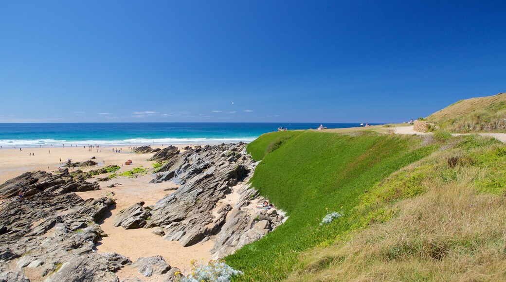 Fistral Beach fasiliteter samt strand