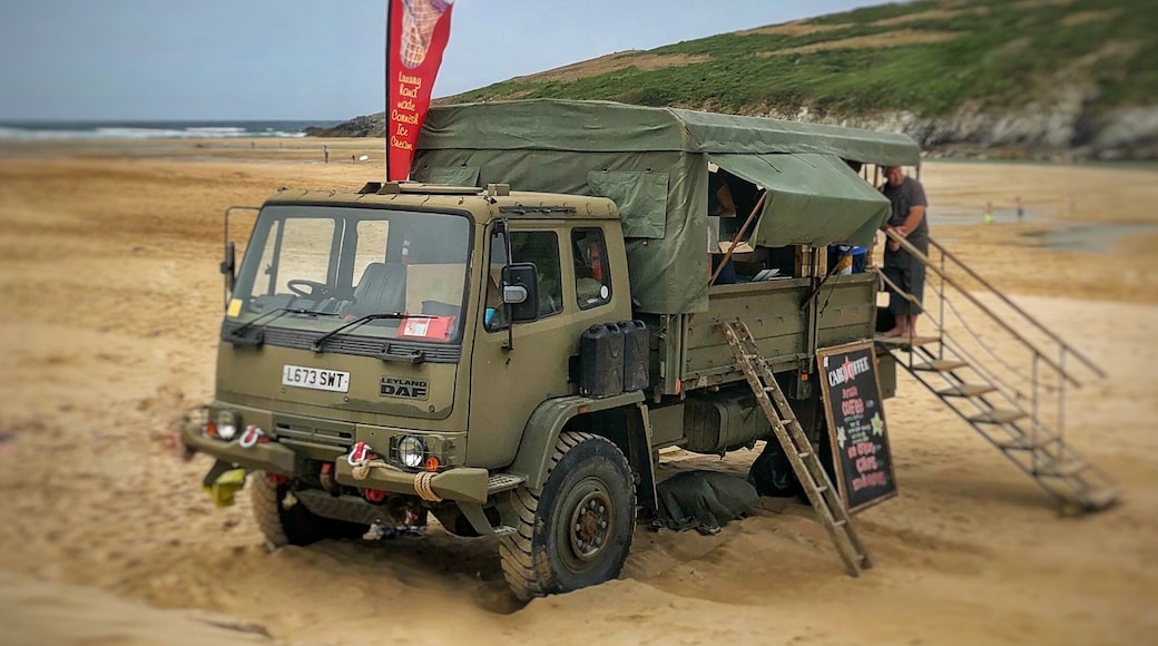 The day can only get better when you see a cafe like this on a great beach. Which was dog friendly as well. Happy Days