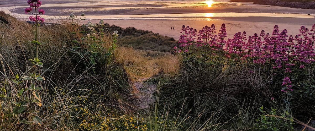A great sunset from a wonderful part of the UK.