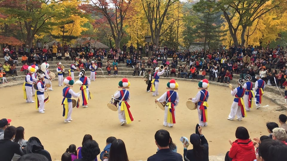 A Korean Folk Dance.
Various programmes are planned for the visitors throughout the day. A must visit sight.