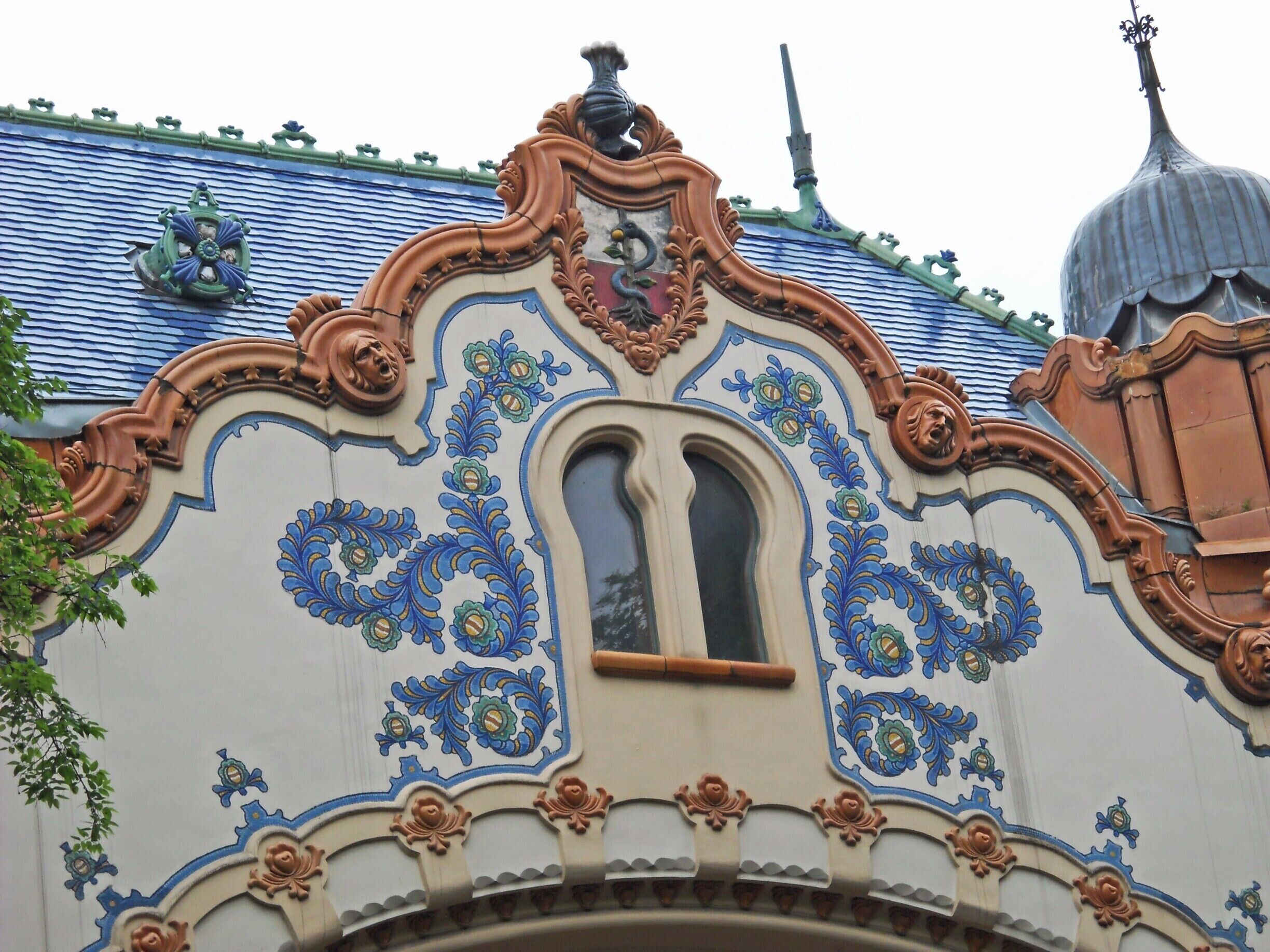 The architectural details in Subotica are pretty awesome.