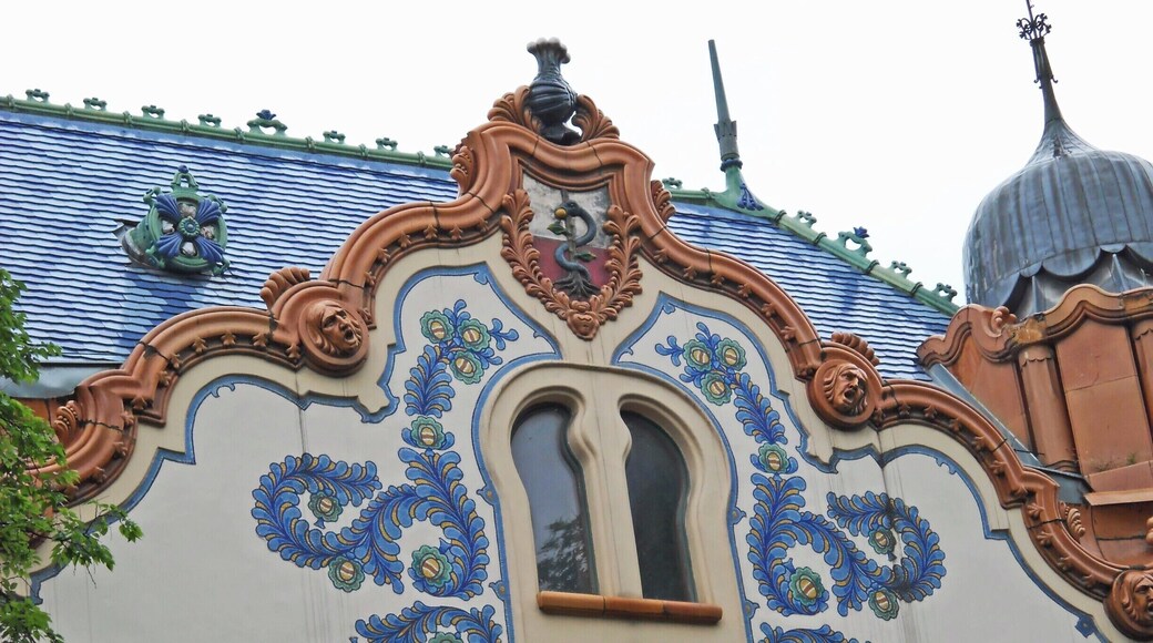 The architectural details in Subotica are pretty awesome.