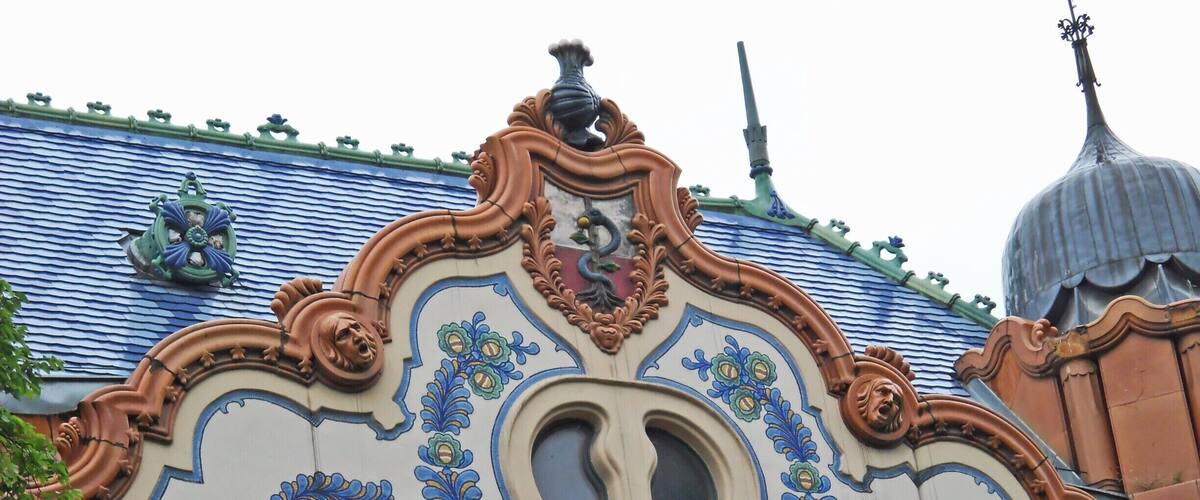 The architectural details in Subotica are pretty awesome.