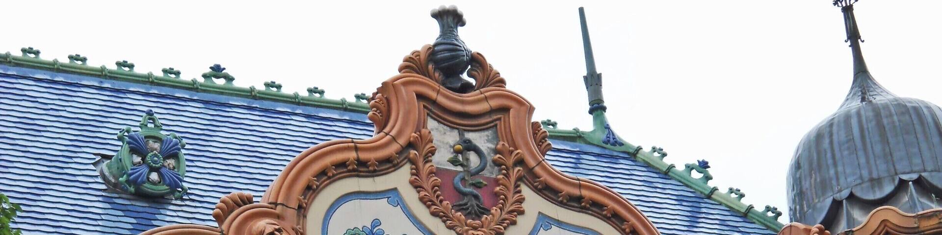 The architectural details in Subotica are pretty awesome.