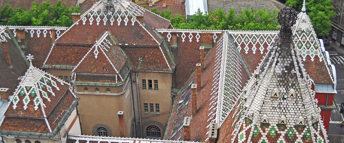 City Hall of Subotica - view from above http://www.cityoftheweek.net/2016/04/09/the-3-cities-of-serbia-everyone-should-visit/