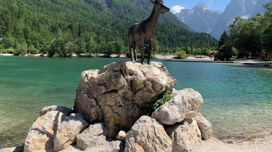 Beautiful Julian Alps in Slovenia when we stayed in Kranjska Gora.