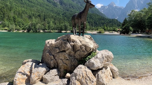 Beautiful Julian Alps in Slovenia when we stayed in Kranjska Gora.