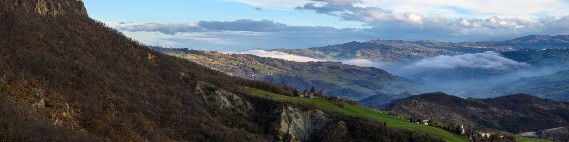 Panoramica dal Castello di Carpineti
