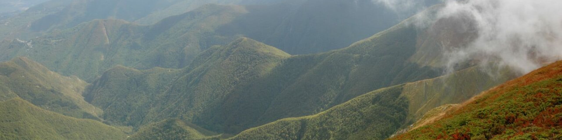Dal Corno alle scale la valle verso Pianaccio