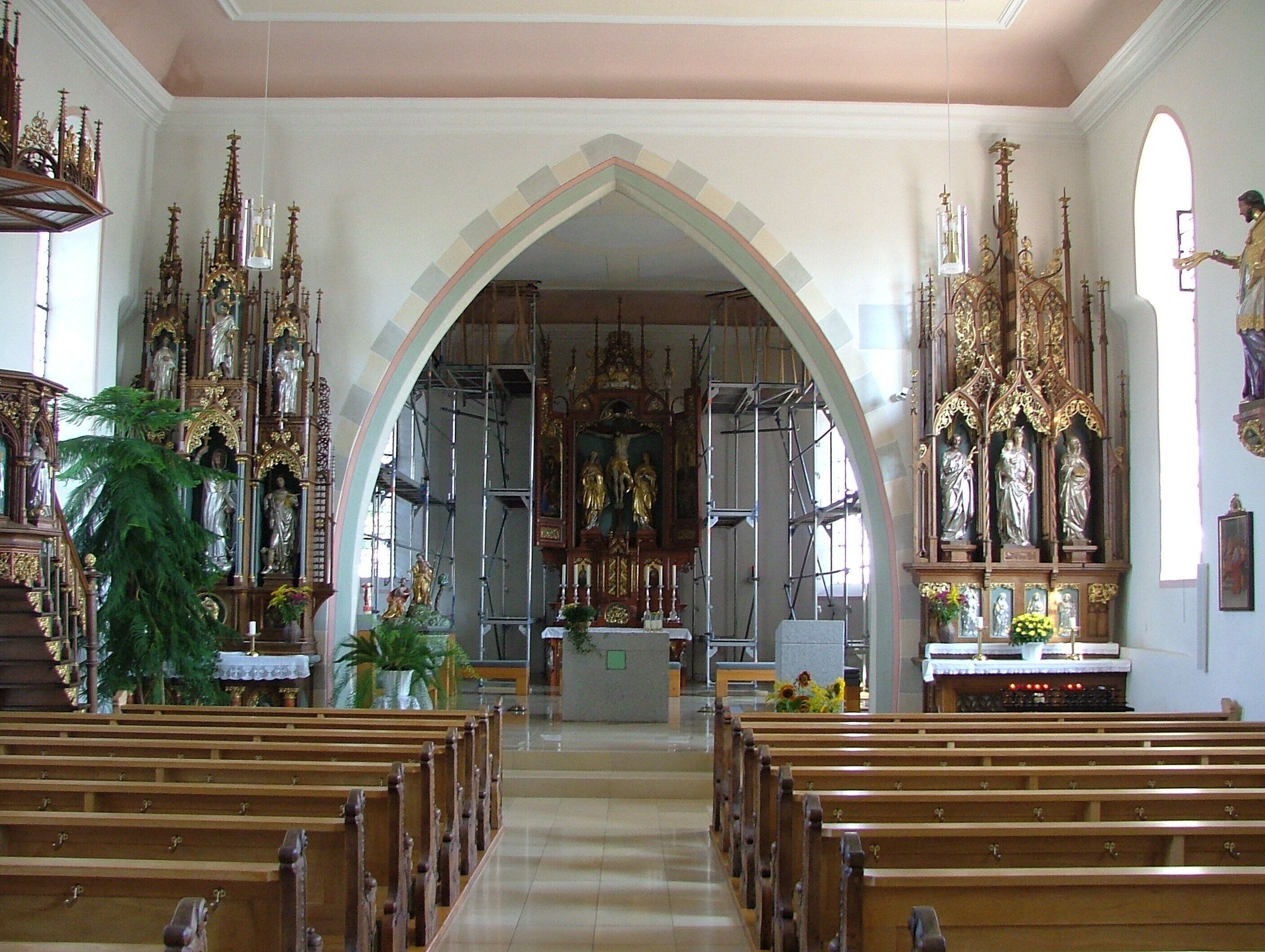 Waltershofen Renovierung August 2008