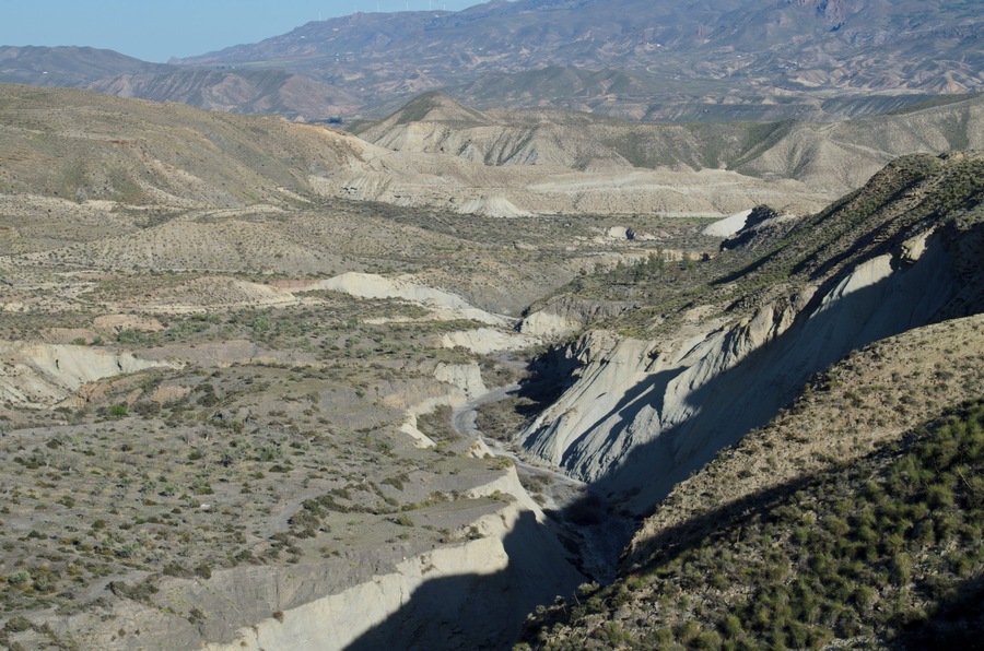 Tabernas desert. Filming location of "spaghetti western". Llano del Duque