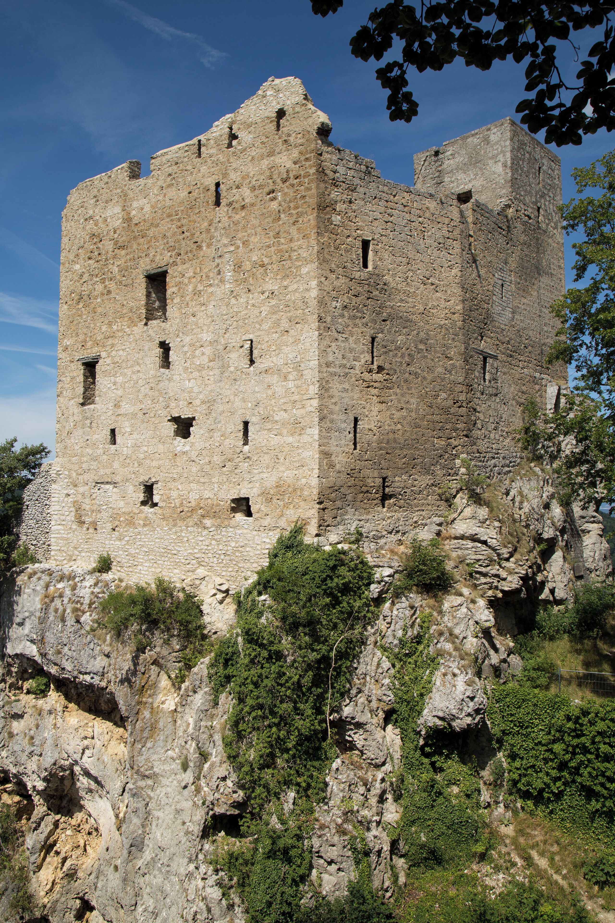 Burgruine Reußenstein auf der Schwäbischen Alb
