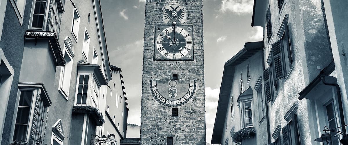 Located in the Sud-Tyrol the town of Vipiteno sits in a valley surrounded by mountains, the old town is dominated by this impressive tower