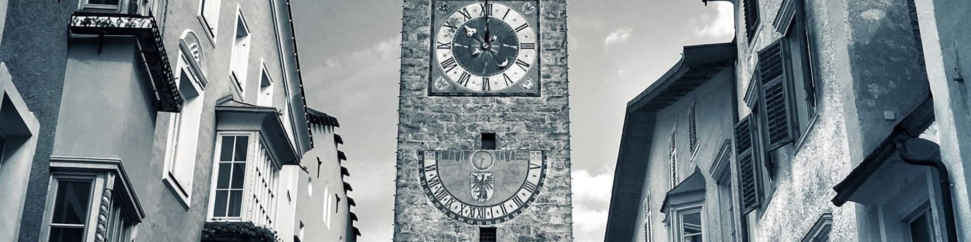 Located in the Sud-Tyrol the town of Vipiteno sits in a valley surrounded by mountains, the old town is dominated by this impressive tower