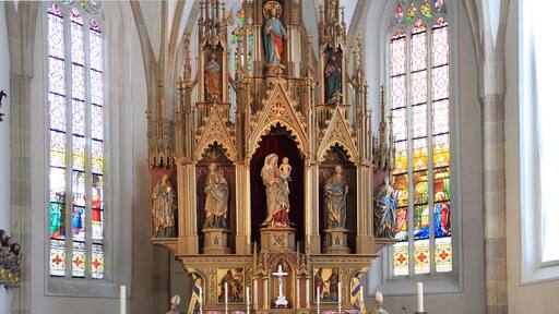 In der Kirche Unsere liebe Frau im Moos in Sterzing.