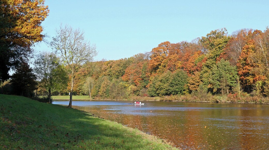 Meppen, Ems im Herbst