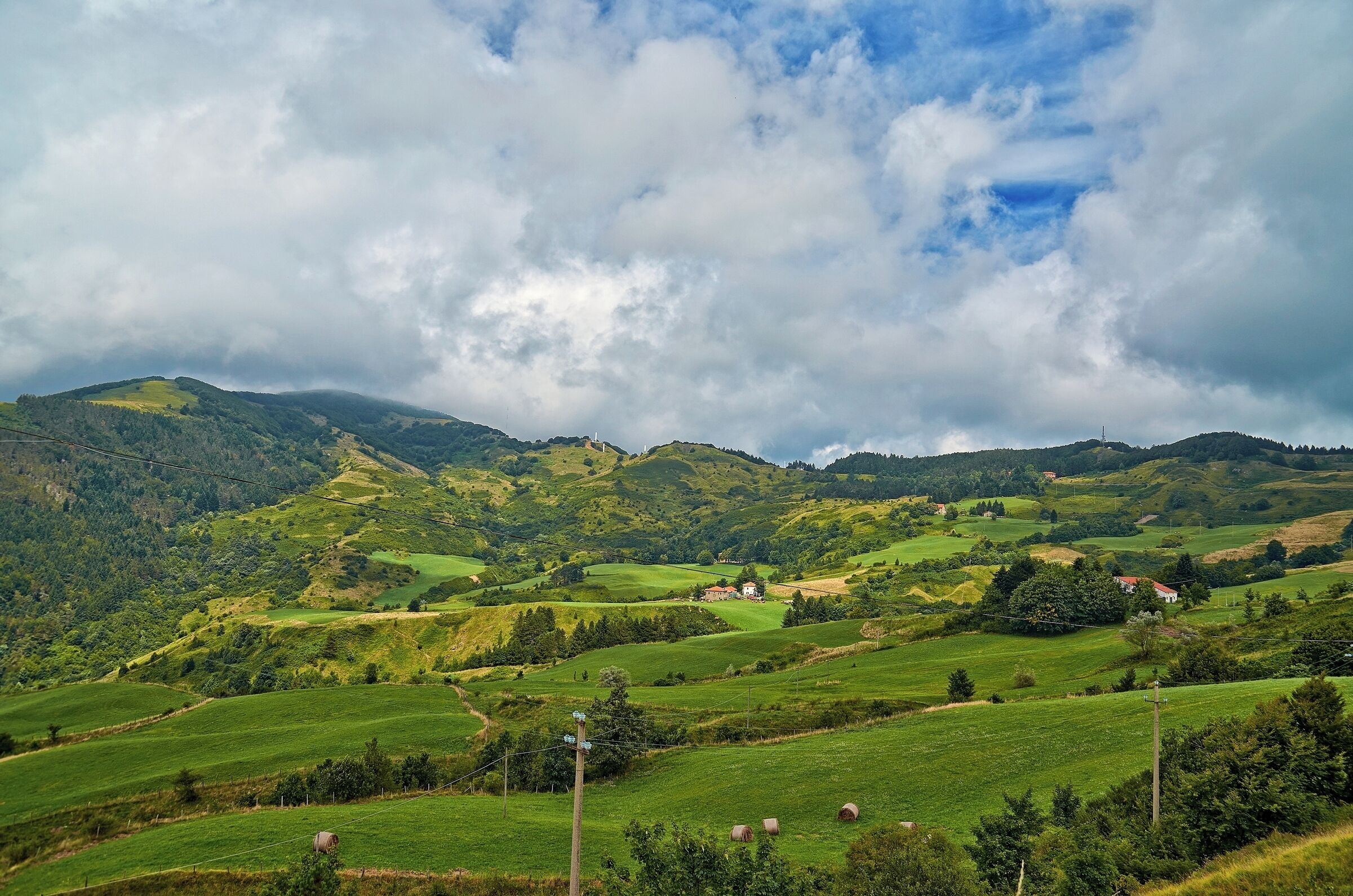 Vista sul Passo Cento Croci