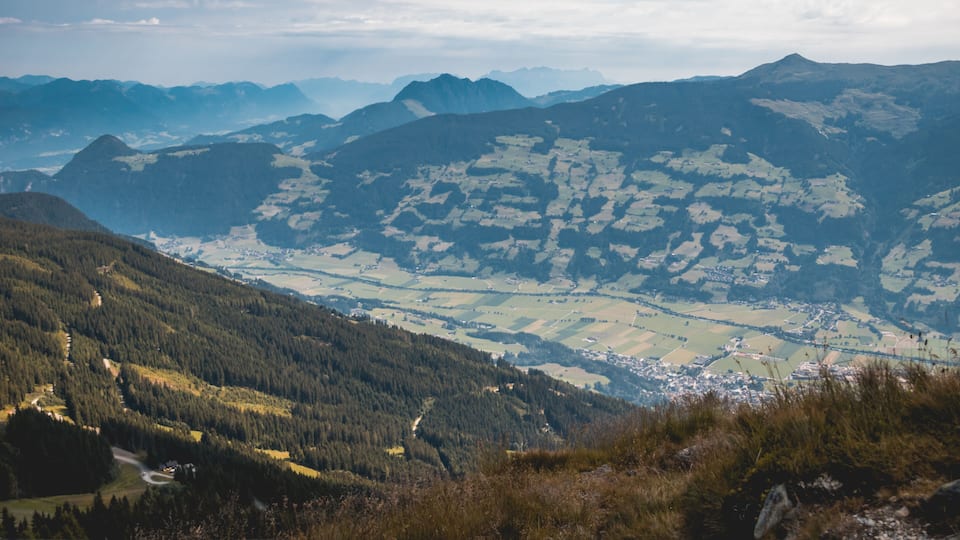Beautiful alpine view at Fuegen - Zillertal - Tyrol - Austria