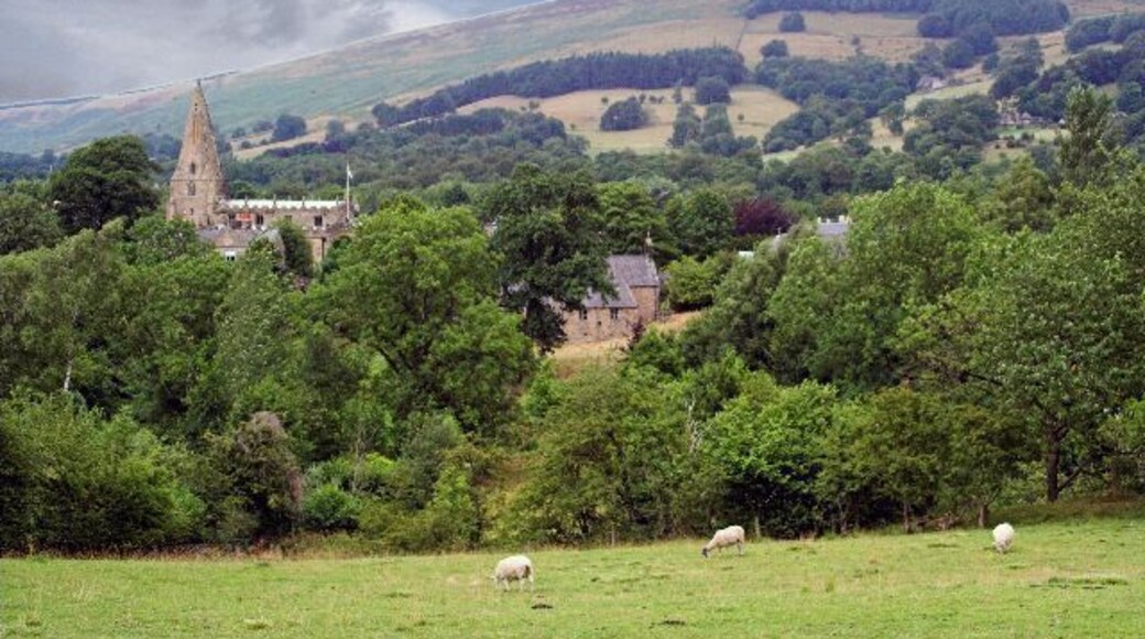 Hope Village, Spire of St Peter's Church.