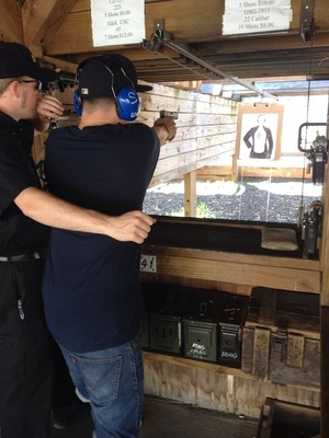 Head shots with the glock .40, i know my rights !! Teaching my old lady how to shoot.  #guns #pa 
#weekendgetaway