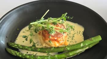 Great views from Riversdale Estate in the beautiful Coal Valley wine region in Tasmania. Taste their lovely cool climate wines followed by a 3 course lunch in the French Bistro. #foodiefinds