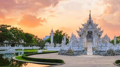 White Temple Chiang Rai Thailand, Wat Rong Khun, Northern Thailand.