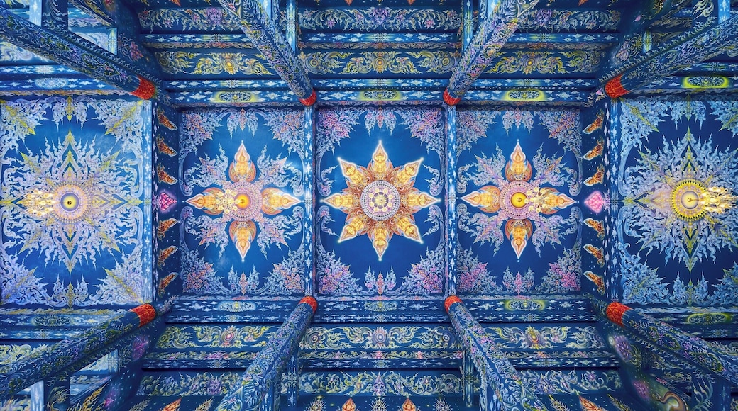 Chiang Rai Blue Temple or Wat Rong Seua
is a new temple just outside of Chiang Rai. It is very beautiful and have a similar style to the White Temple. As the name suggest it have a blue theme and a lots of nice artwork.
#BVSBlue #Temple #Thailand