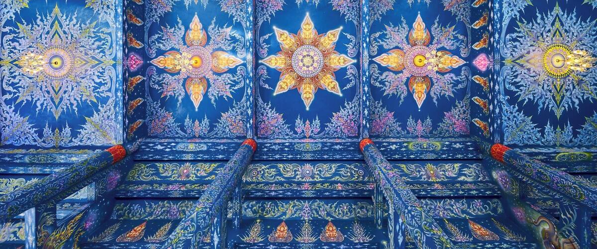 Chiang Rai Blue Temple or Wat Rong Seua
is a new temple just outside of Chiang Rai. It is very beautiful and have a similar style to the White Temple. As the name suggest it have a blue theme and a lots of nice artwork.
#BVSBlue #Temple #Thailand