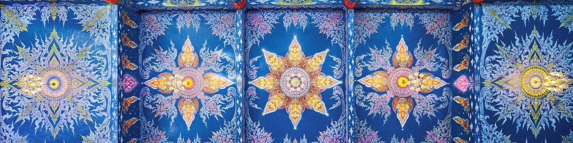 Chiang Rai Blue Temple or Wat Rong Seua
is a new temple just outside of Chiang Rai. It is very beautiful and have a similar style to the White Temple. As the name suggest it have a blue theme and a lots of nice artwork.
#BVSBlue #Temple #Thailand