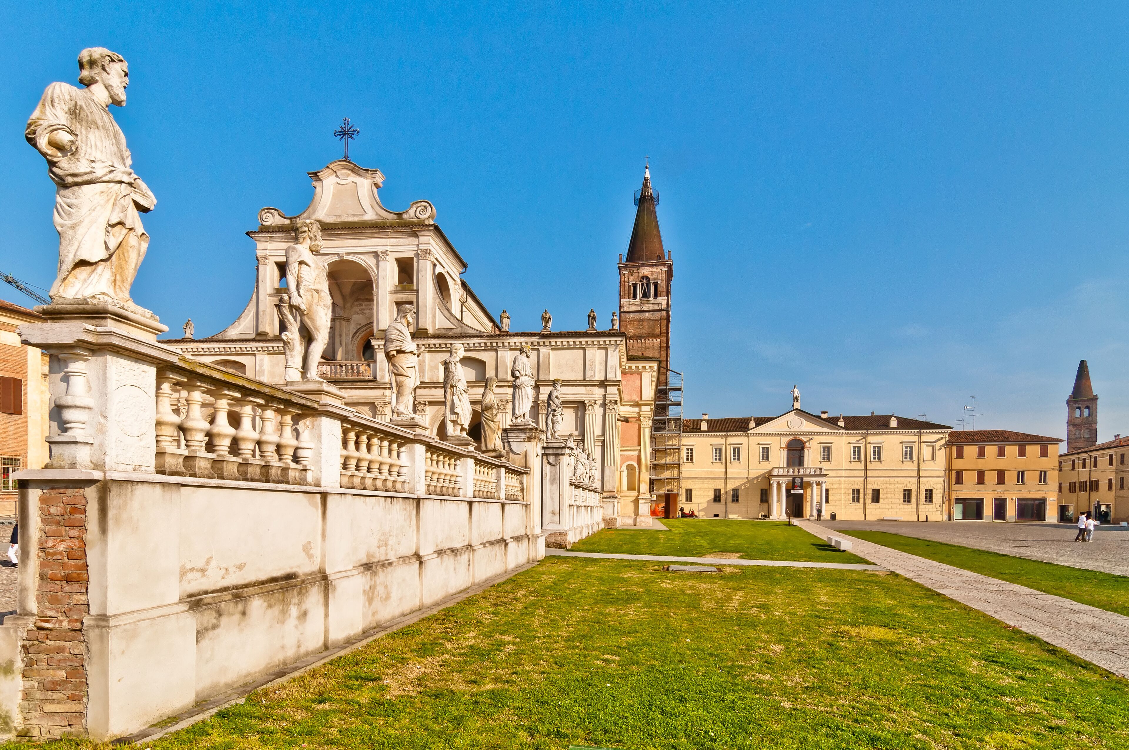 Polirone Abbey in San Benedetto Po, Italy