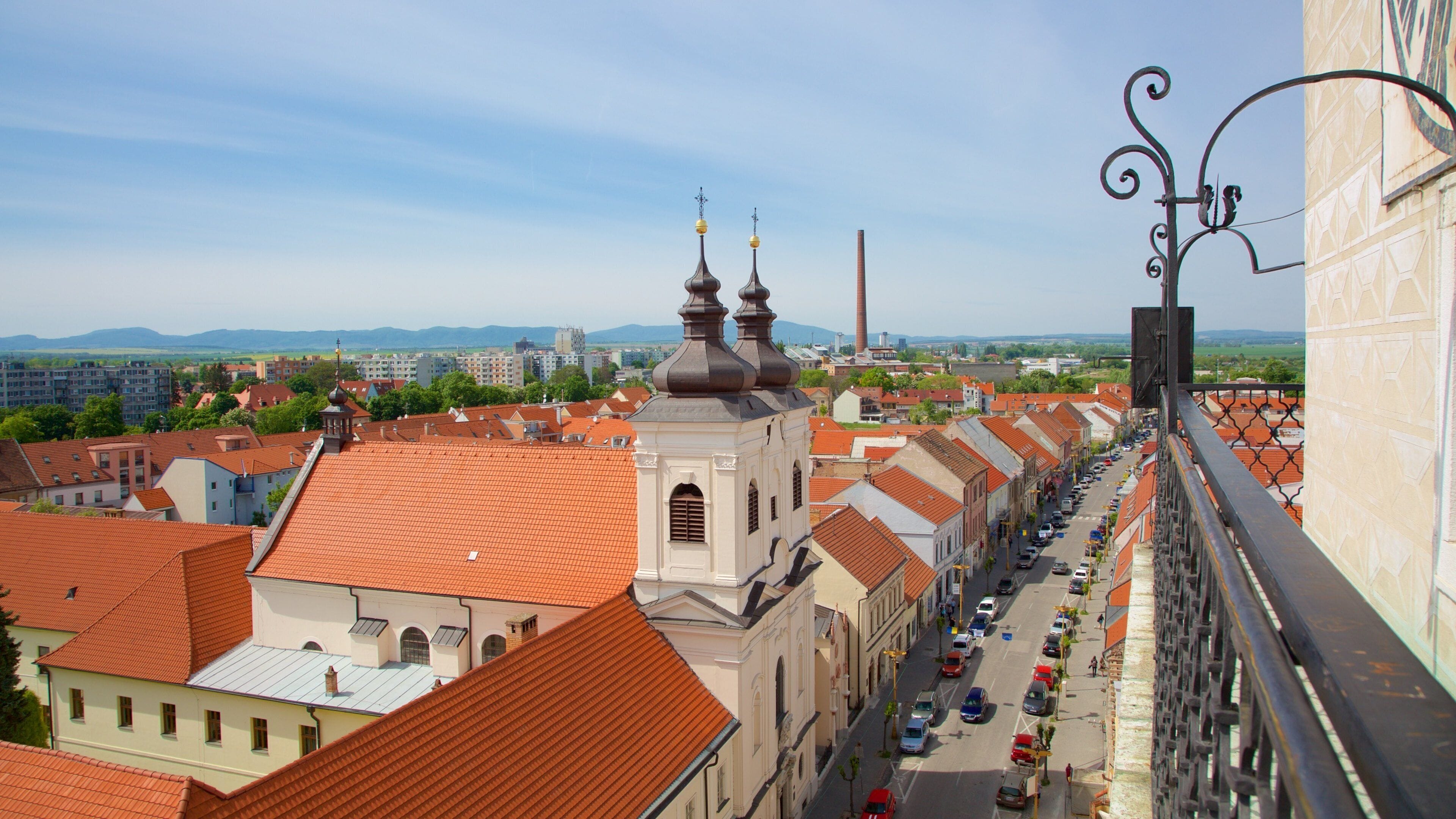 Trnava featuring a city