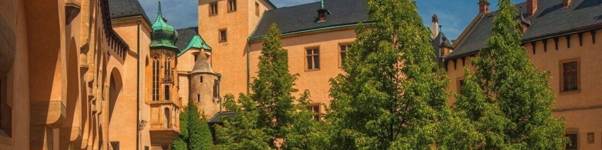 May 2016
Italian Court, Kutná Hora, Czech republic
The Italian Court (Czech: Vlašský dvůr) is a palace in Kutná Hora. Originally, it was the seat of the Central Mint of Prague; it was named after the Italian experts who were at the forefront of the minting reform. The main area of the mint consisted of coin-makers-workshops, or Smithies, which were located around the courtyard, and the minting chamber, called “Preghaus”, where the Prague groschen were struck. After its reconstruction at the end of the 14th century, the Italian Court became a part-time Royal residence of Czech kings.
Kutná Hora hosted the most important silver mines in the land from 14th to 16th century and the Prague groschen coin was the unified money instrument from 1300 to 1537 in the whole kingdom. The importance of the Mint and Kutná Hora has ceased in 16th century due to the cheaper import of silver from South America.