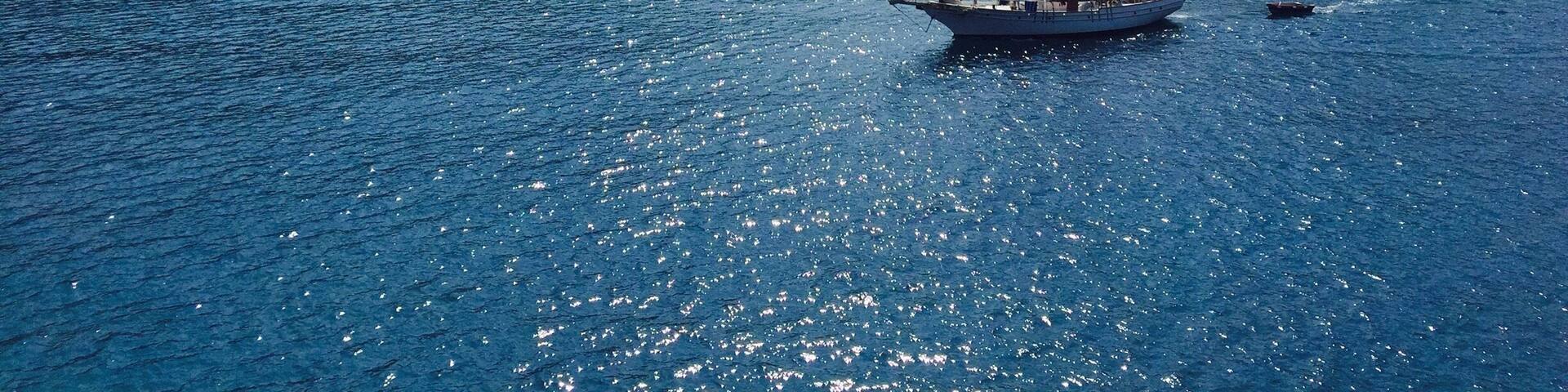 Approaching the island