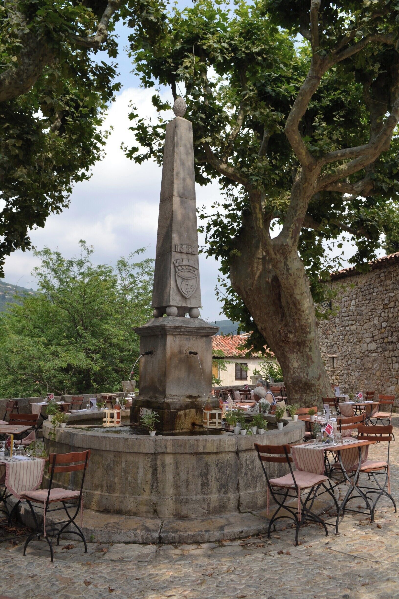 Nice restaurant with a beautiful view