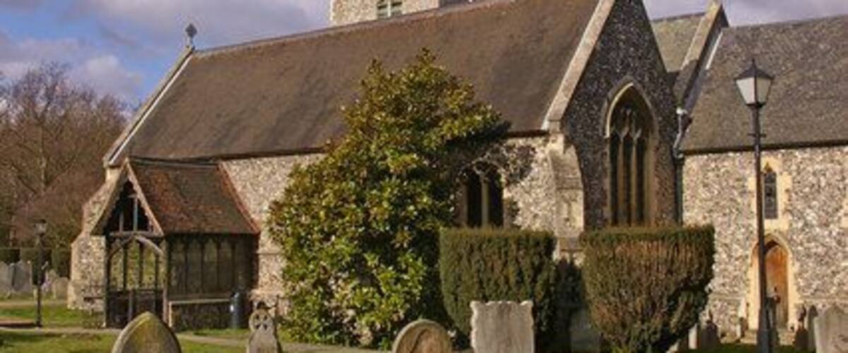 St Nicholas' Church The current building dates mainly from around 1460, replacing a previous building on the site. The south aisle (the part of the building on the left in this photo) was added in 1849 to a design of Benjamin Ferry (the doorway and windows from the original building, were re-used in the new aisle). The steeple was extended to its present height after the original was destroyed in a fire in 1857. The building is grade II* listed - for listing particulars see http://www.heritagegateway.org.uk/Gateway/Results_Single.aspx?uid=358409&resourceID=5.